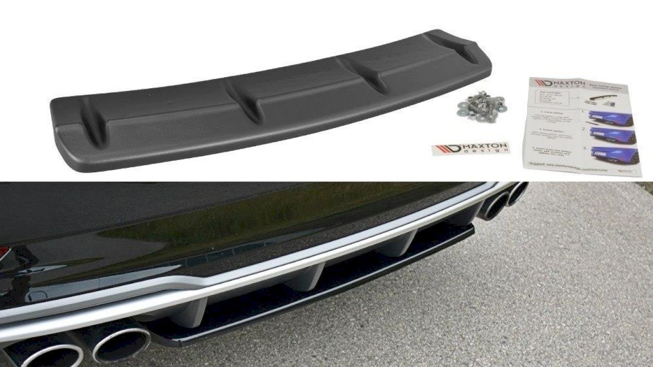 Audi S3 2017-2020 Sedan Rearsplitter